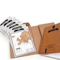 Без бренда «Скретч-карта мира стирающаяся. Карта путешествий» в Перми