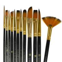 Без бренда «Кисти для рисования набор (12 шт)» в Перми