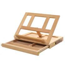 Без бренда «Коробка 10 шт.: Мольберт Две картинки этюдный ящик, настольный, хлопушка 30 см» в Перми