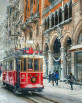 Зима в Стамбуле