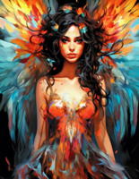 Без бренда «Девушка в ярком костюме в стиле фэнтези» в Перми в интернет-магазине Без бренда «Девушка в ярком костюме в стиле фэнтези» в Перми