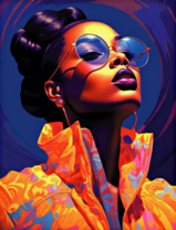 Без бренда «Темнокожая девушка в ярком плаще» в Перми