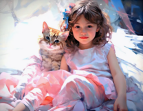 Без бренда «Девочка и пушистая кошечка» в Перми