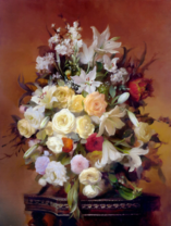 Шикарный букет на столе