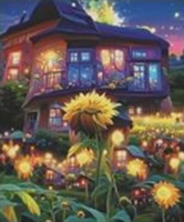 Без бренда «Сказочный домик и поле подсолнухов» в Перми в интернет-магазине Без бренда «Сказочный домик и поле подсолнухов» в Перми