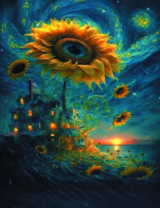 Без бренда «Фэнтези сюжет с подсолнухом» в Перми