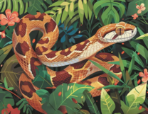 Без бренда «Маисовый полоз в зеленой листве» в Перми